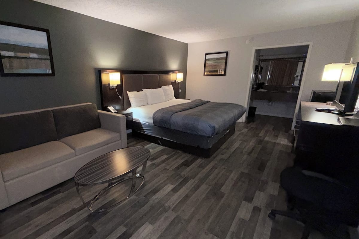 Suite, 1 King Bed with Sofa bed, Non Smoking