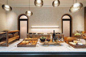 Svédasztalos reggeli mindennap (fejenként EUR 39 áron)