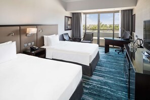 Superior Room, Pool View | Egyptian cotton sheets, premium bedding, in-room safe, desk