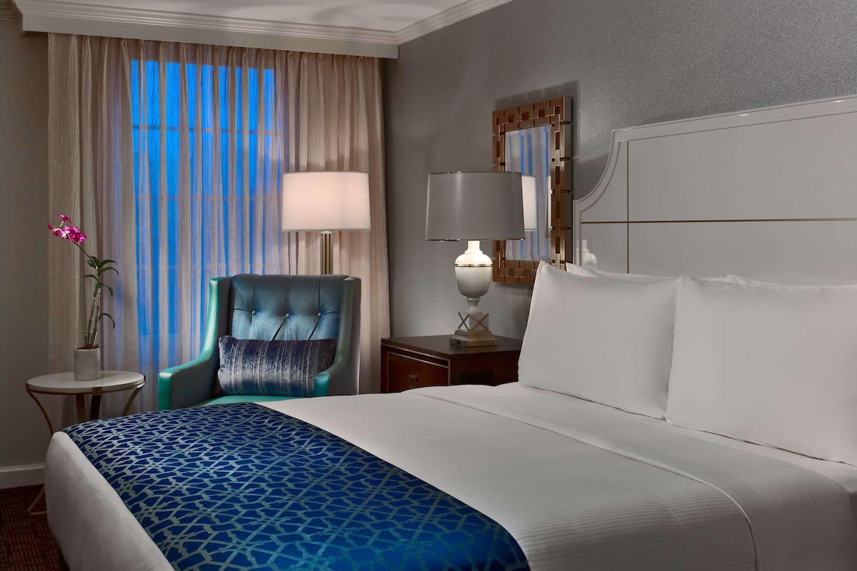 低過敏寢具、舒適加層、客房內保險箱、獨特裝潢