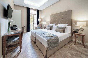 Premium bedding, minibar, in-room safe, desk