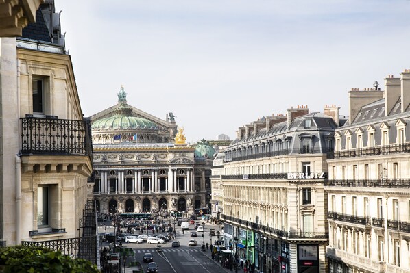 Vue sur la rue