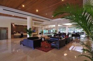 Sala de estar en el lobby