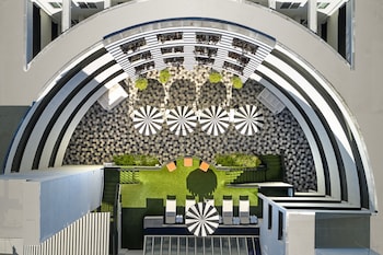 Aerial view at Carlyle Inn