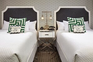 Premium bedding, down duvets, pillow-top beds, in-room safe