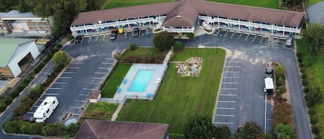 Majoituspaikan julkisivu