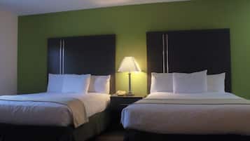 Suite, 2 Queen Beds, Mountain View | 1 bedroom, desk, laptop workspace, blackout drapes