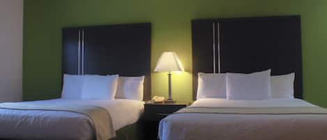 Suite, 2 Queen Beds, Mountain View | 1 bedroom, desk, laptop workspace, blackout drapes