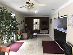 Lobby sitting area