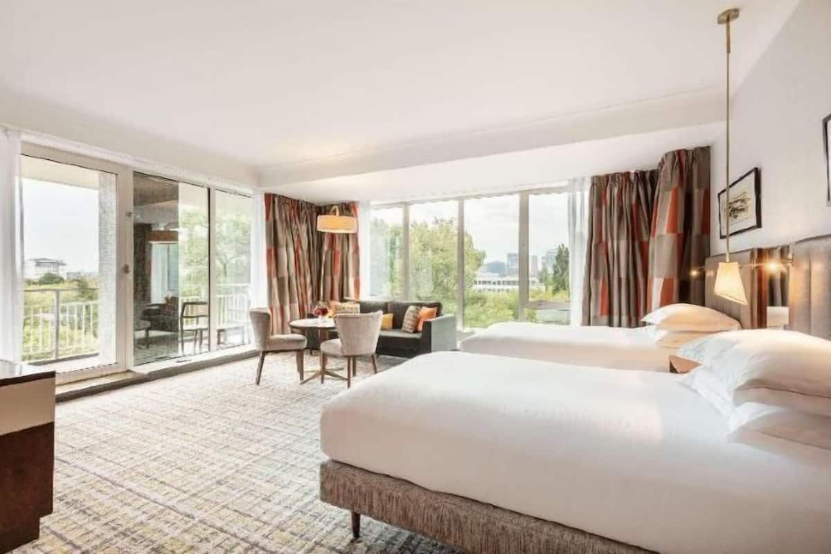 Biancheria da letto di alta qualità, minibar, una cassaforte in camera