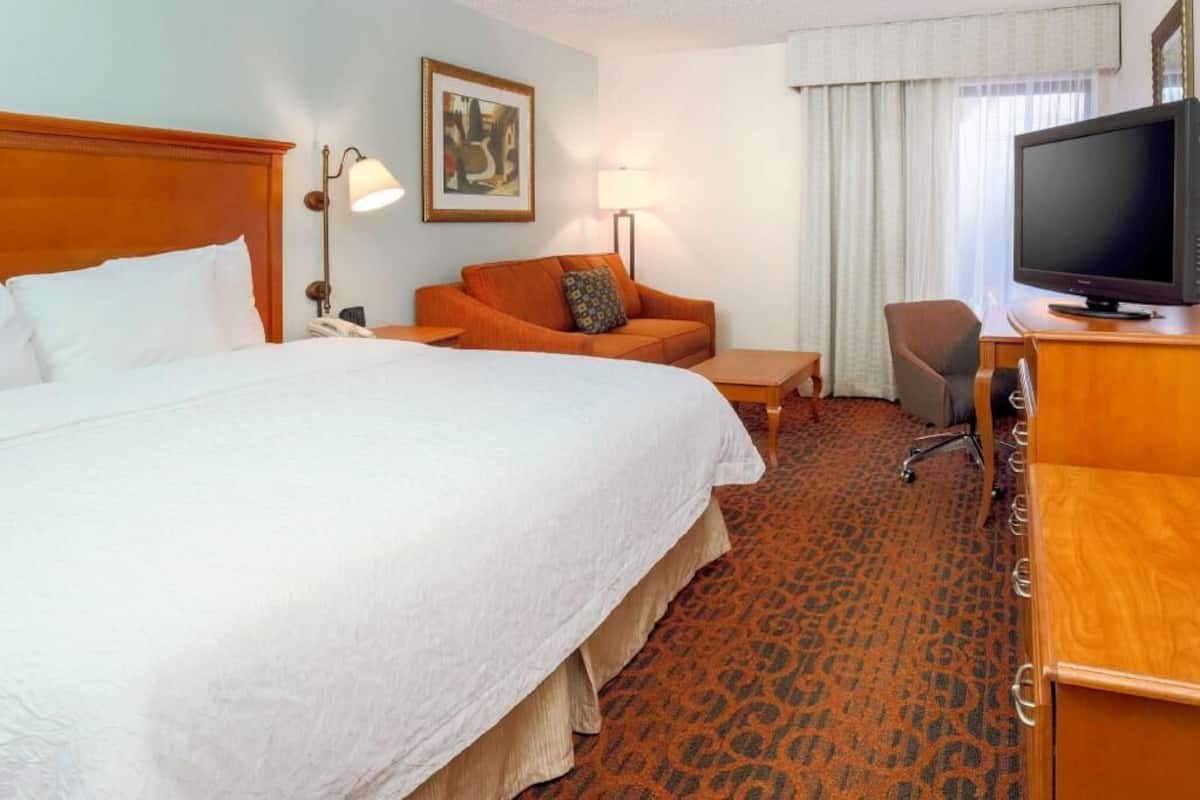 Premium bedding, in-room safe, desk, blackout curtains