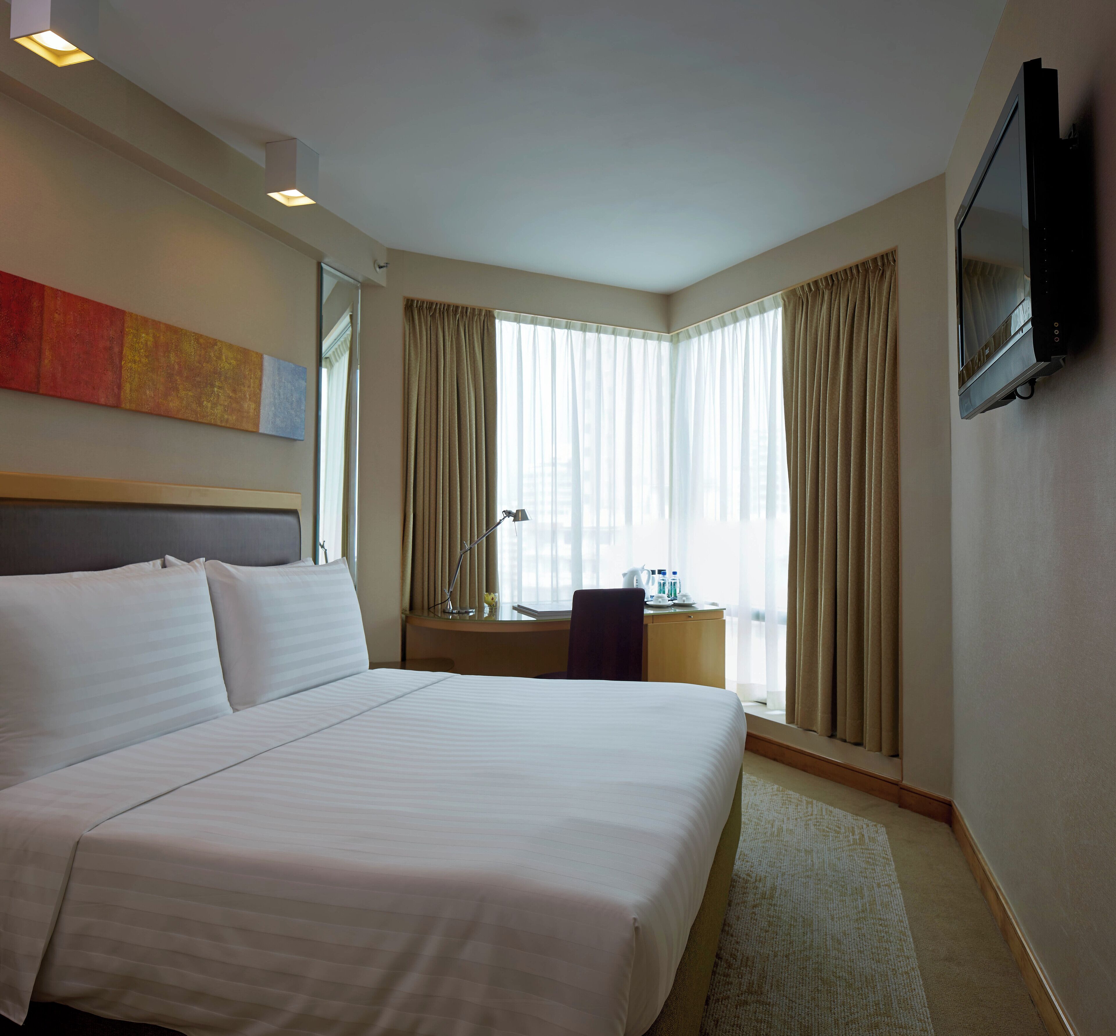 In-room safe, desk, blackout drapes, soundproofing