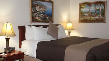 Desk, soundproofing, iron/ironing board, free cots/infant beds