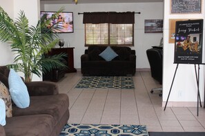 Lobby sitting area
