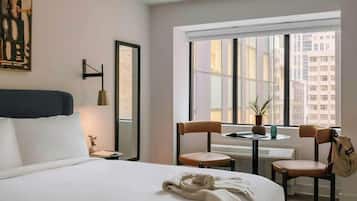 In-room safe, desk, blackout drapes, iron/ironing board