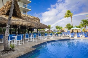 Poolside bar