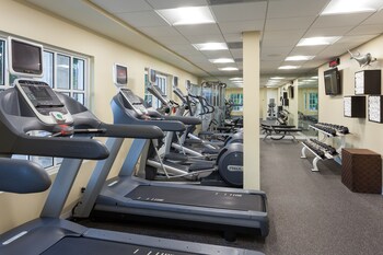 Fitness center at Reefhouse Resort & Marina