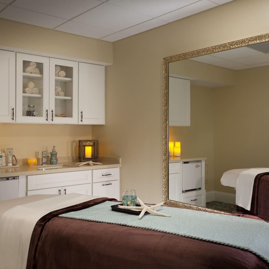 Body treatments, aromatherapy, hot stone massages, deep-tissue massages