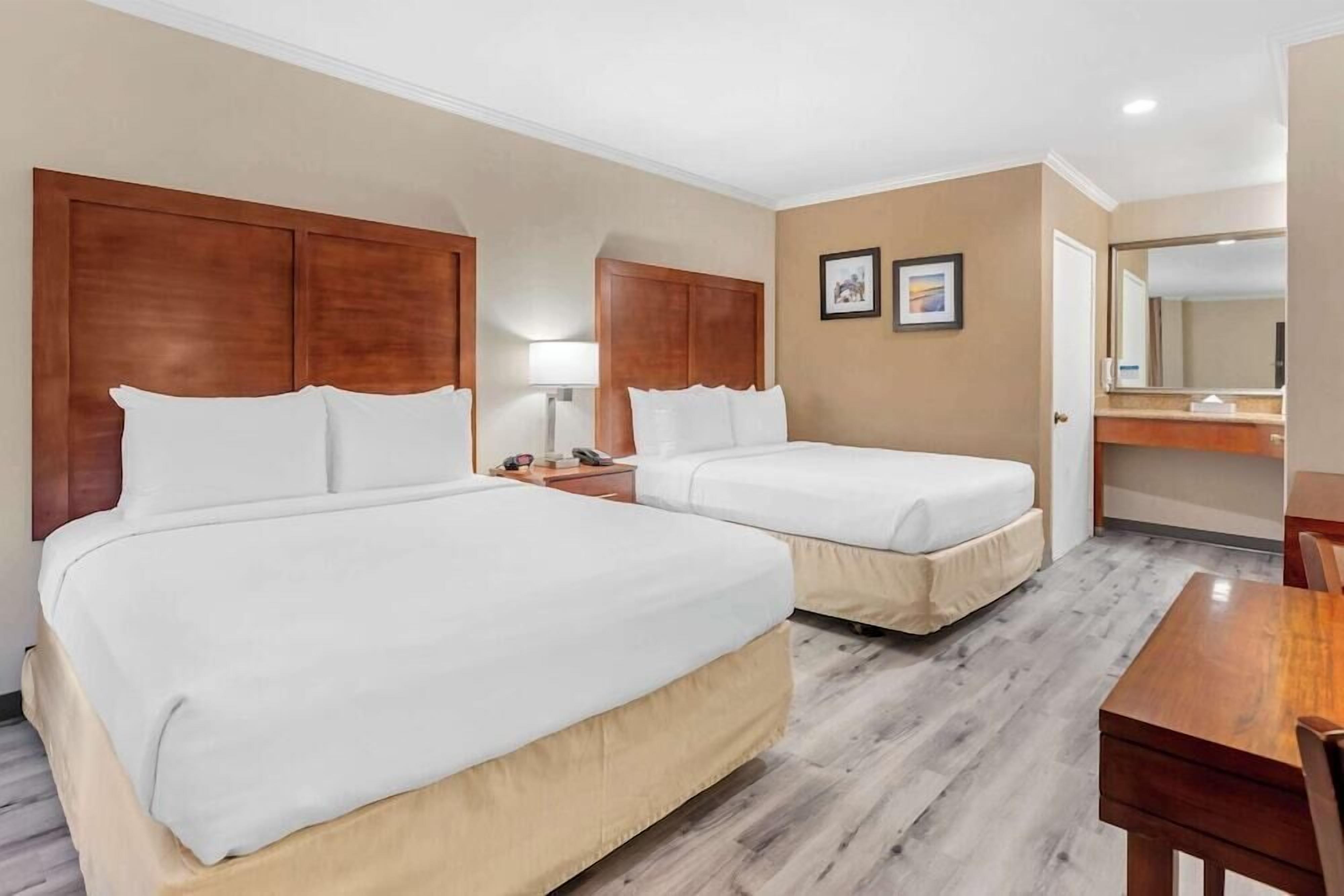 Pillow-top beds, in-room safe, individually furnished, desk