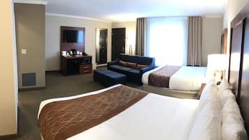 Pillow-top beds, in-room safe, individually furnished, desk