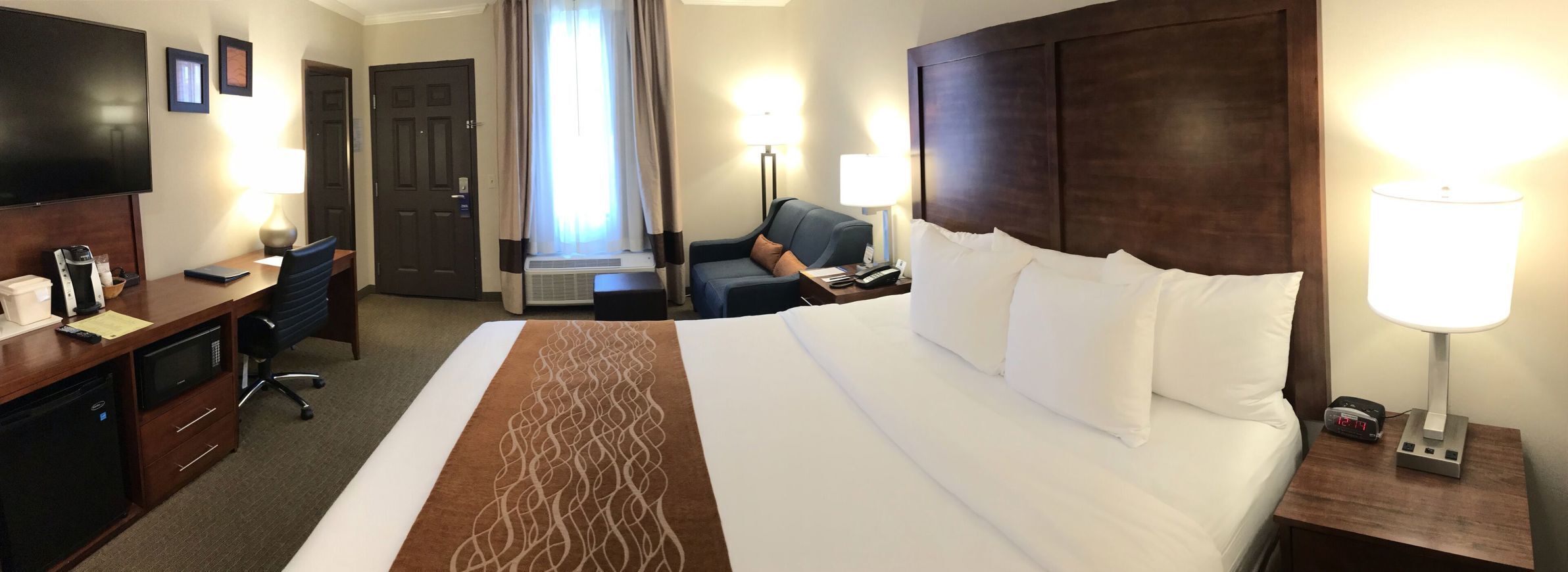 Pillow-top beds, in-room safe, individually furnished, desk