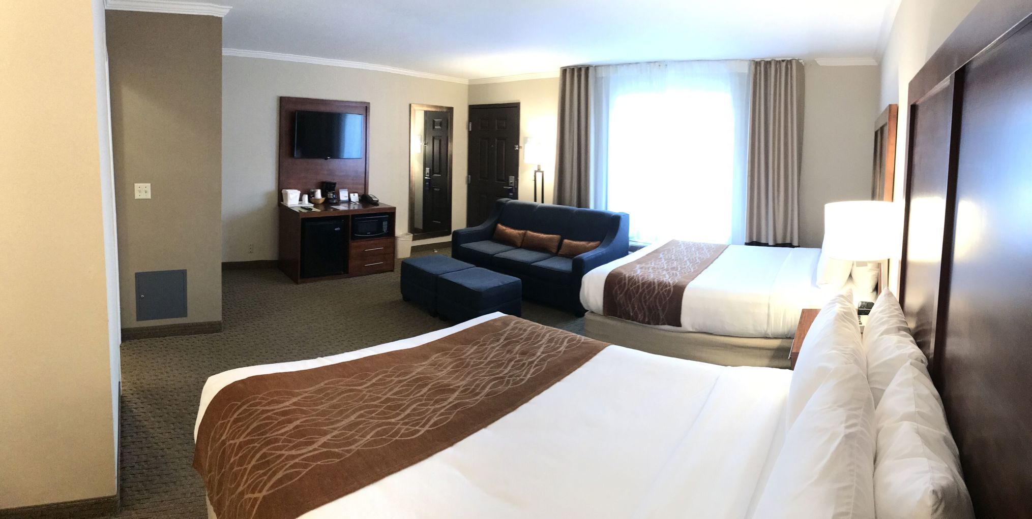 Pillow-top beds, in-room safe, individually furnished, desk