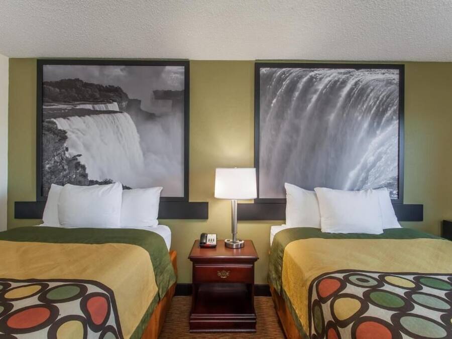 Individually decorated, individually furnished, desk, laptop workspace