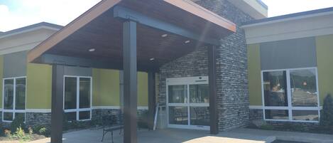 Fassade der Unterkunft