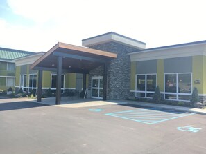 Fachada da propriedade