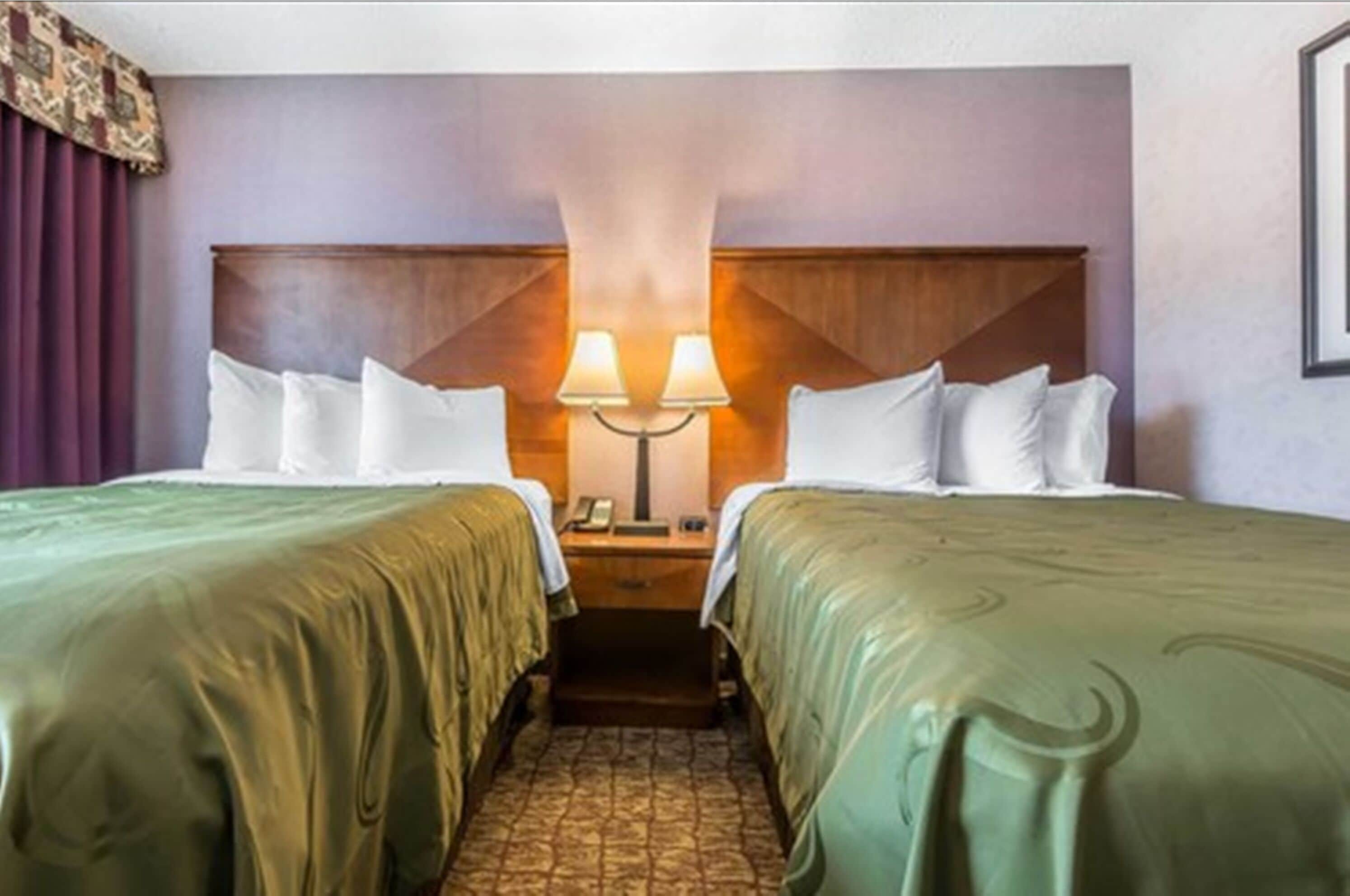 Individually decorated, individually furnished, desk, laptop workspace