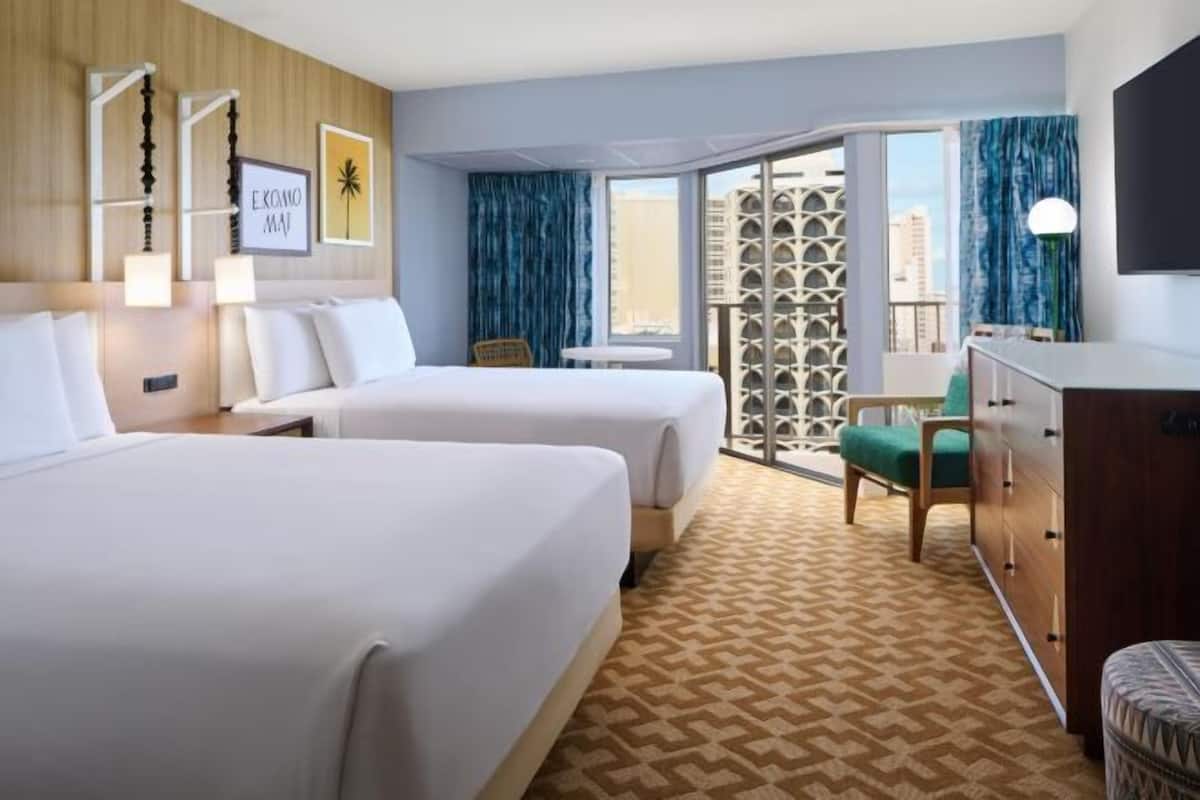 In-room safe, desk, blackout drapes, iron/ironing board