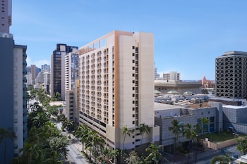 Hotel Exterior at Waikiki Malia