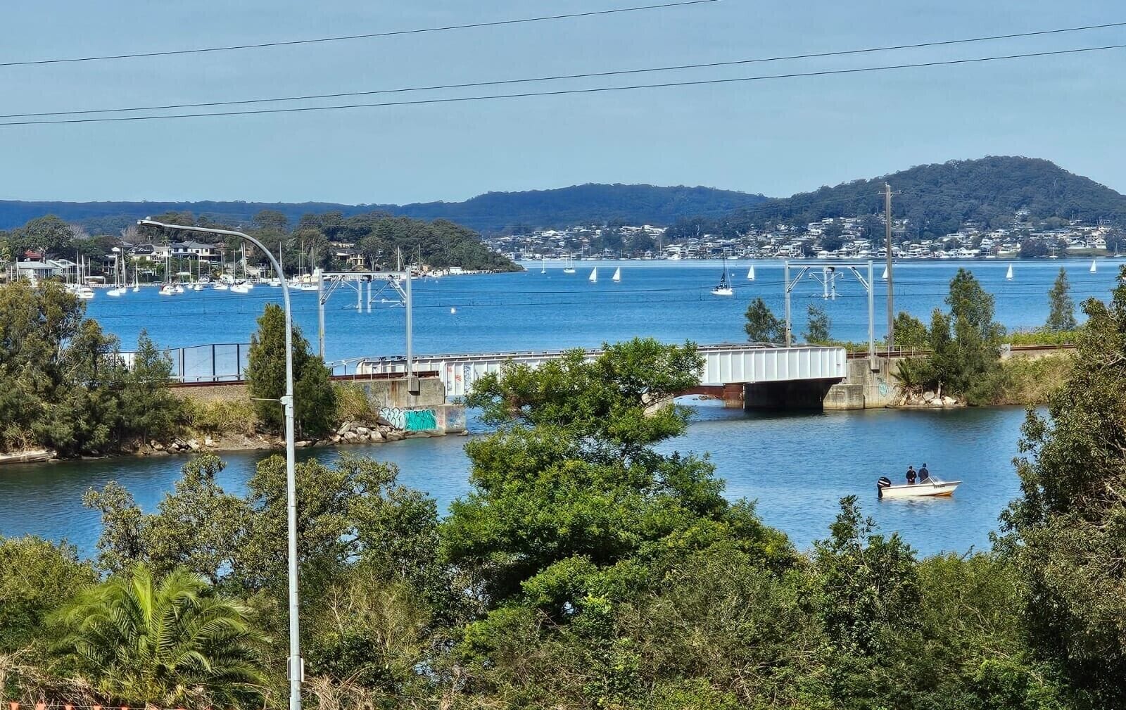 Uitzicht vanaf balkon