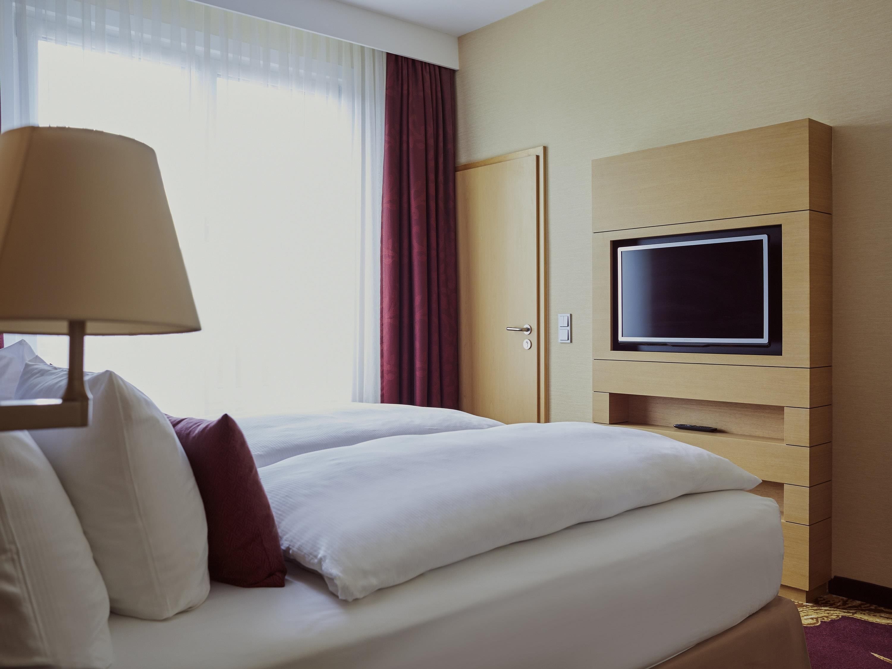 小型套房 (Cathedral View) | 1 多间卧室、高档床上用品、客房内保险箱、办公桌