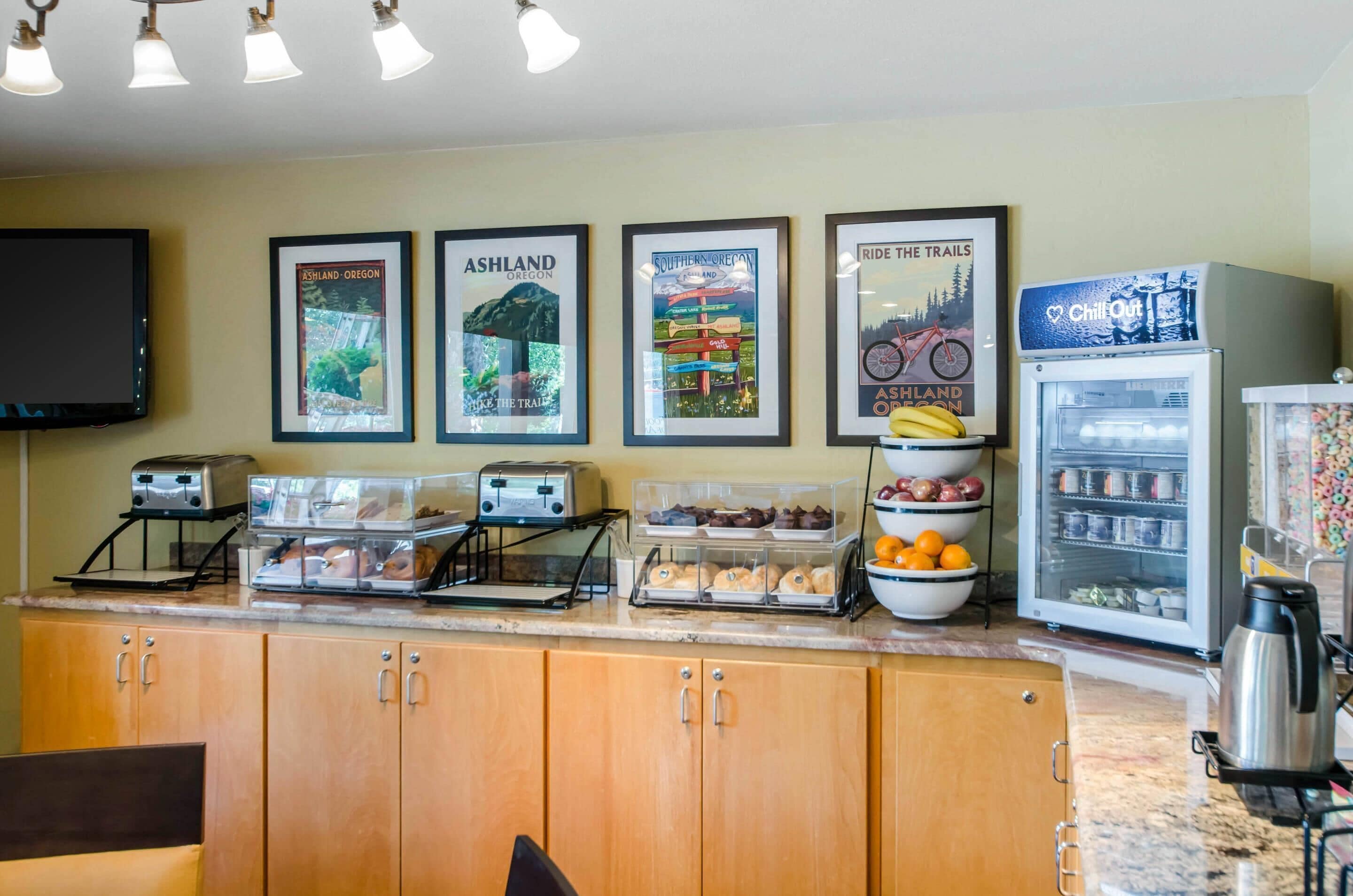 Free continental breakfast