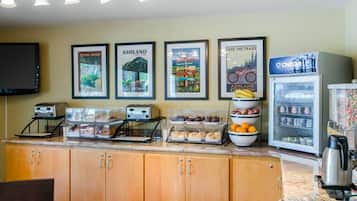 Free continental breakfast