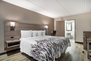 Deluxe-Zimmer, 1 King-Bett, barrierefrei, Nichtraucher | Schreibtisch, Verdunkelungsvorhänge, kostenloses WLAN, Bettwäsche