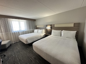 Standard Room, 2 Queen Beds, Non Smoking | Desk, laptop workspace, blackout drapes, iron/ironing board - Best Western Plus Downtown Tacoma (Tacoma)