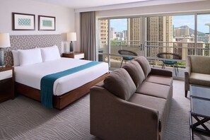 Chambre luxueuse, vue sur l’océan | Vue de la chambre