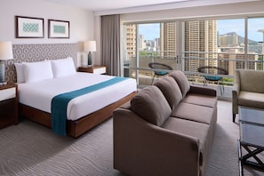 Chambre luxueuse, vue sur l’océan | Vue de la chambre