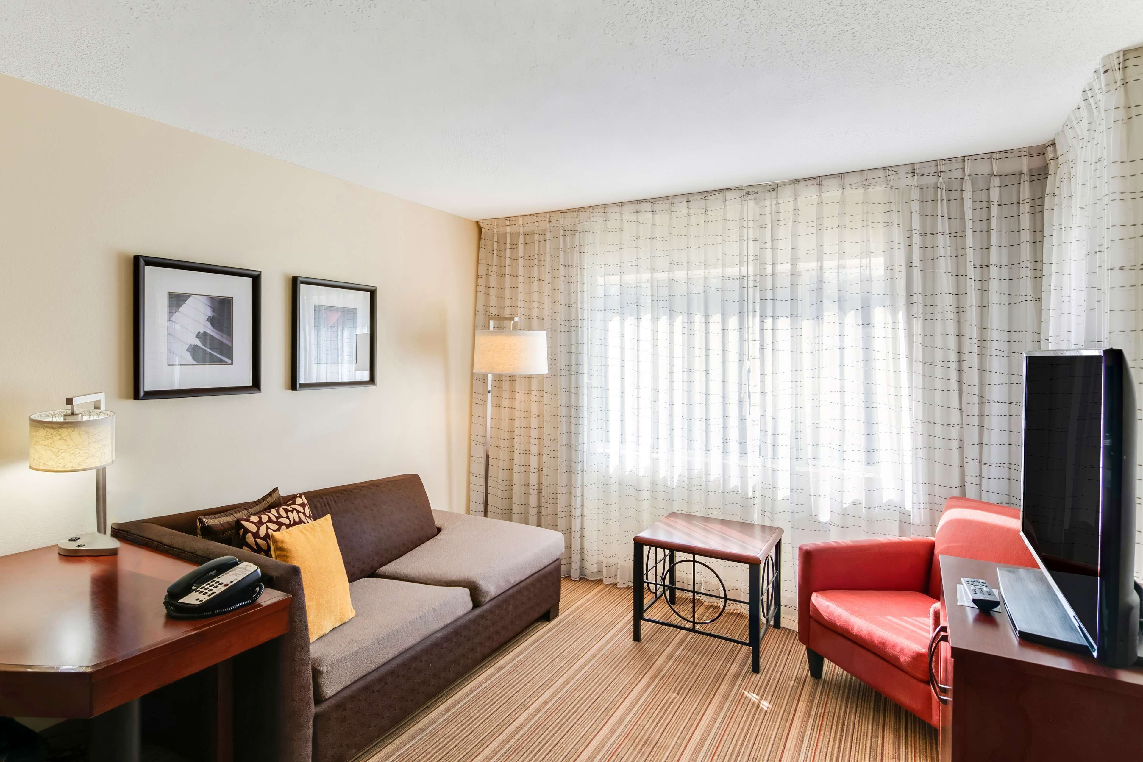 suite, 1 queen bed with sofa bed (one bedroom) | 2 bedrooms, desk, blackout curtains, iron/ironing board