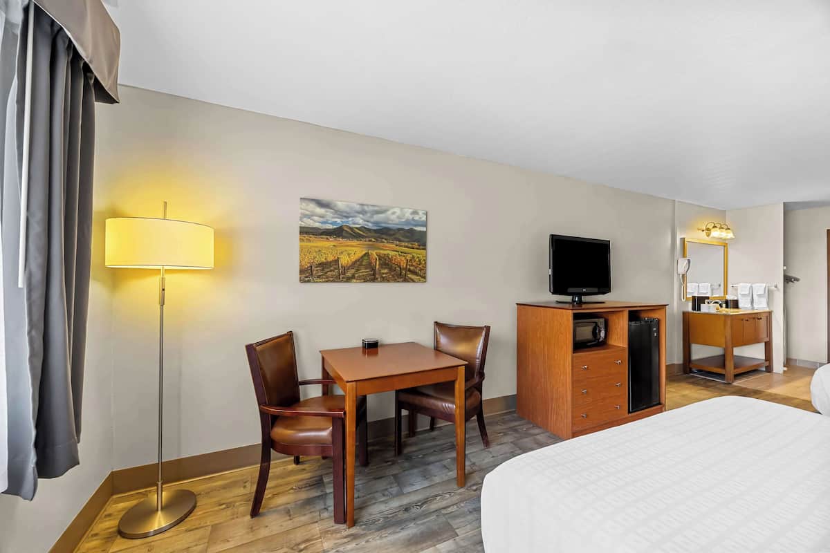 Standard Room, 2 Queen Beds, Non Smoking, Refrigerator & Microwave (Pet Friendly) | Hypo-allergenic bedding, pillow-top beds, in-room safe, desk
