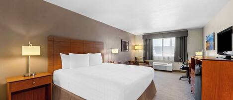 Standard Room, 1 King Bed, Non Smoking, Refrigerator & Microwave