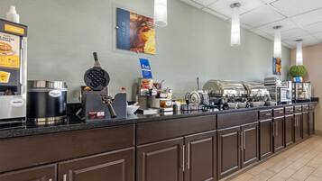 Free daily full breakfast
