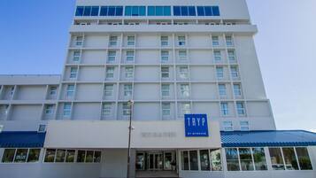 Majoituspaikan julkisivu