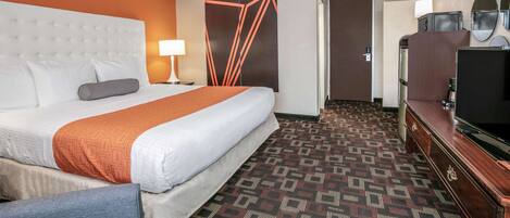 Premium bedding, in-room safe, blackout drapes, iron/ironing board