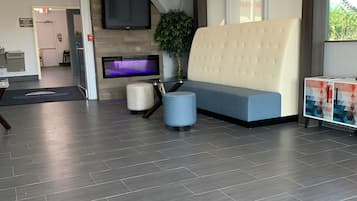 Sala de estar en el lobby