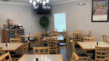 Free daily full breakfast