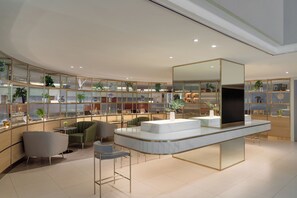 Sala de estar en el lobby