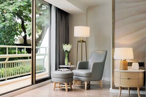 Family Suite, 1 Bedroom, 2 Twin Beds with Sofa Bed | 1 bedroom, premium bedding, memory foam beds, free minibar items